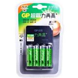 超霸 力再高充电宝（附4节5号2000毫安镍氢电池）